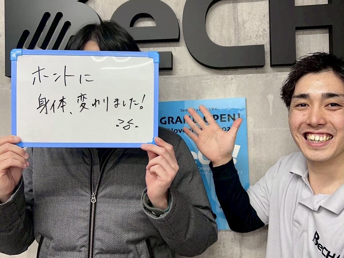 ゴルフ中のぎっくり腰を経て、体の使い方を見直して（30代・Aさま）